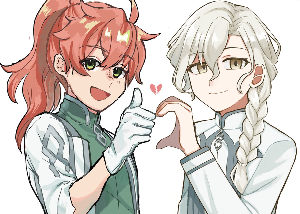 konbubatake's tweet photo. そし【@sou_o24】と絵チャ合作した奴　いつも訳わかんないお題に付き合っていただき誠に感謝 https://t.co/lkXssq1ktW
