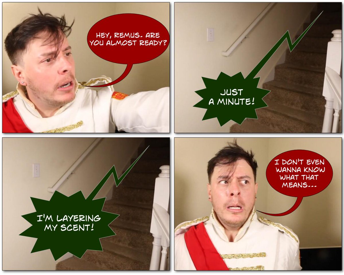 manbemel's tweet photo. Getting Ready. From an incorrect quote.
#thomassanders #sanderssides #sanderssidesincorrectquote #sanderssidesphotocomic #romansanders #remussanders https://t.co/5aTla0fiQi