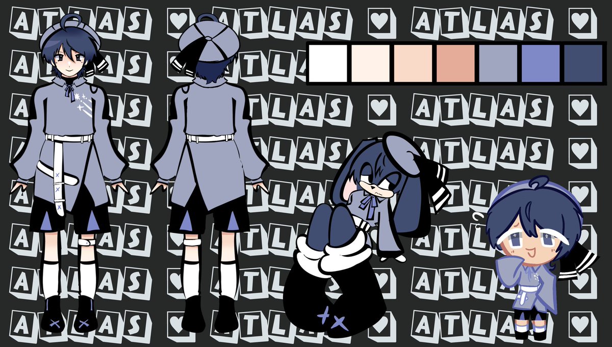 SlyAtla's tweet photo. Hello my leverets!!!

I am Atla/Atlas Arimada your new favorite gender-fluid bunny Vtuber whose life is ruled by cartoon logic and the worst luck you’ll ever see!

Oshi mark: 🐰💖💙

Live: #Atlive
Art: #Atlart
Nsfw: #Atlaslewds

I can’t wait to meet you all!!! https://t.co/xOegmOOEI1