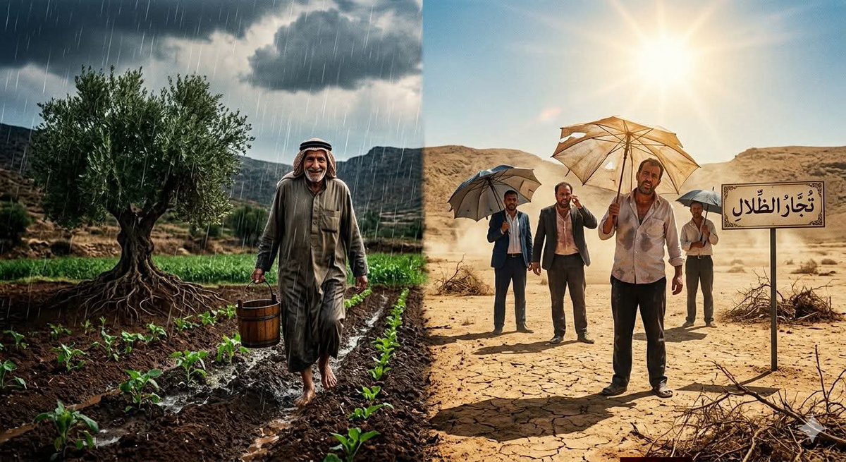 habiba_48's tweet photo. الأرض تعرف أصحاب المطر الحقيقيّين
أمّا تجار الظّلال فتفضحهم شمس الحاجة
فالأصيل يبكيك صدقه
والمزيّف يمحوه الجفاف..!!

#معدن_البشر
#حبيبة⚘️ https://t.co/jLCWMFfzha