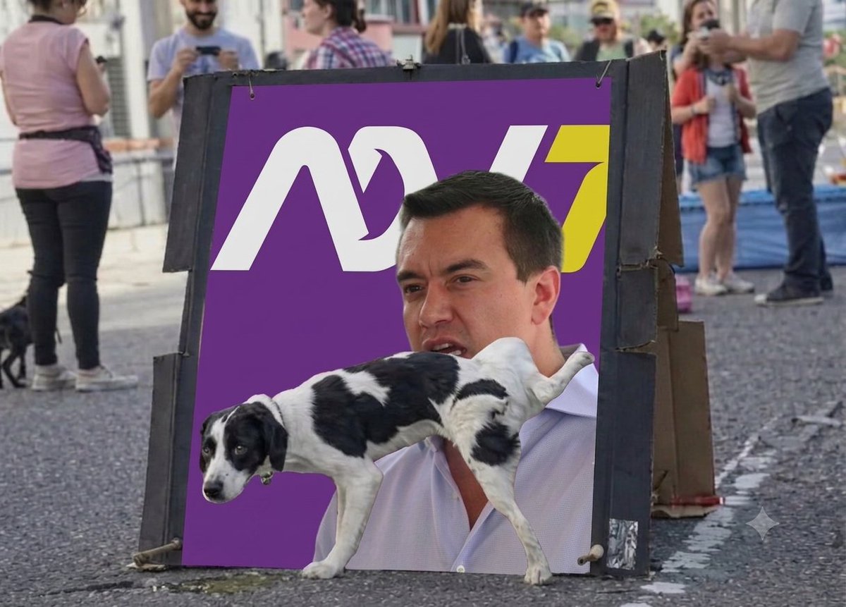 FitoRamos181853's tweet photo. @MashiRafael Por qué será que siempre salen con lo de Villavicencio antes de una elección en la que saben que Noboa (o la derecha) tiene las de perder? https://t.co/rZ4o1ElhsO