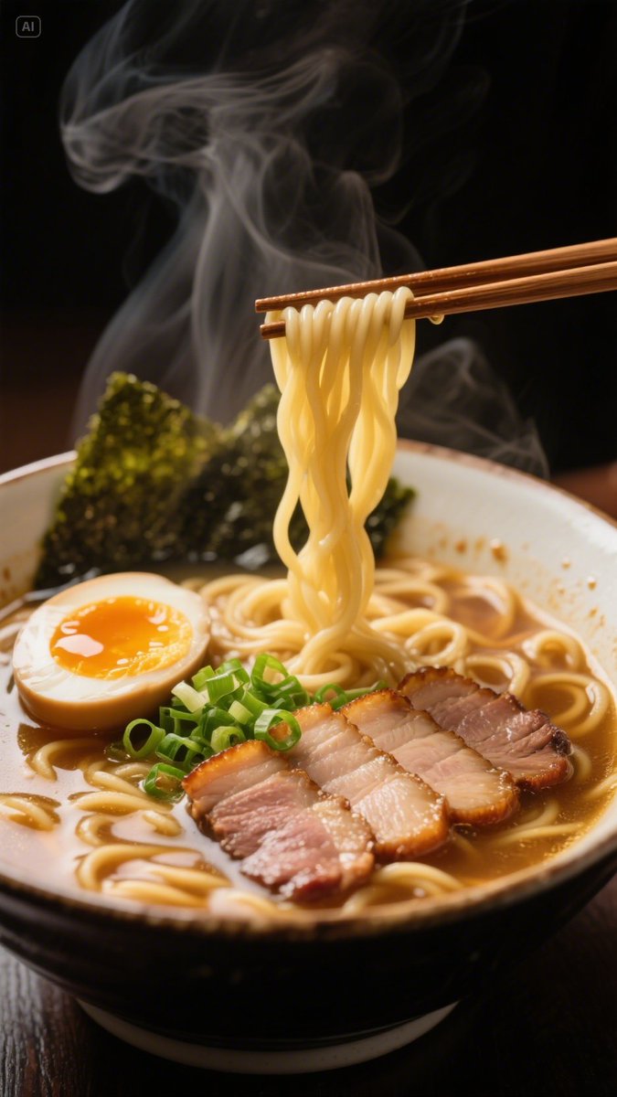 Venessa581278's tweet photo. Just found the BEST hidden ramen spot in town! Rich tonkotsu broth, springy noodles, and perfectly marinated soft-boiled egg had my taste buds dancing  Can’t wait to come back for the spicy version! https://t.co/XAiAER8dus
