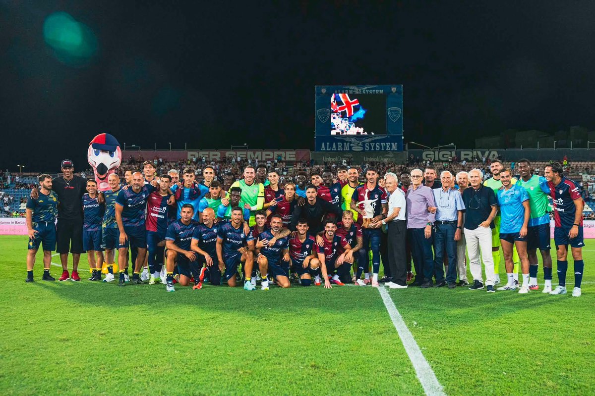 Giuseppe_Boi's tweet photo. In attesa del #Parma, il #TrofeoRiva conferma un #Cagliari in crescita in difesa e in fase di costruzione. #Caprile è già top player, #Fazzini e #Obert si candidano a esserlo. Mancano i gol (la #CoppaItalia darà indicazioni) e quella ciliegina resa necessaria dal caso #Esposito https://t.co/dEpQHXERdx