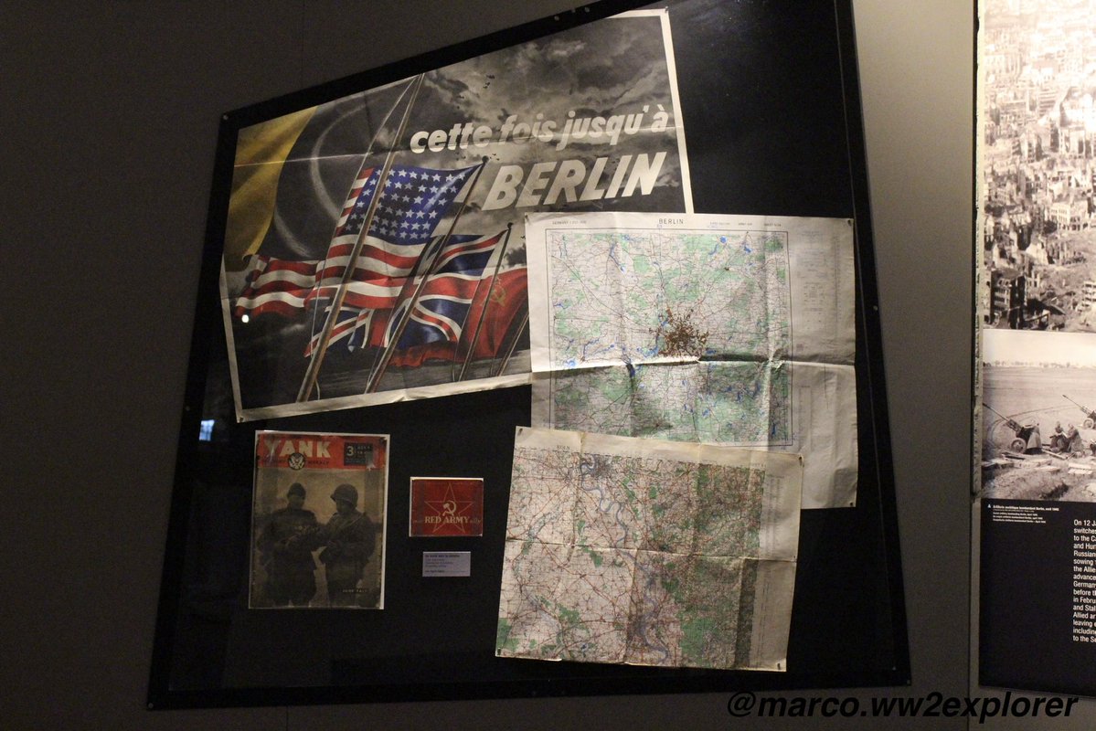 MarcoWW1WW2's tweet photo. 🇮🇹
Tra propaganda, mappe operative e riviste militari, questi oggetti raccontano l’avanzata finale degli Alleati verso Berlino. 

📍 Museo: @bastognewarmuseum ,Bastogne 🇧🇪

#ww2 
#battleofthebulge 
#ww2history 
#maps 
#propaganda https://t.co/deUEVJ57Nf