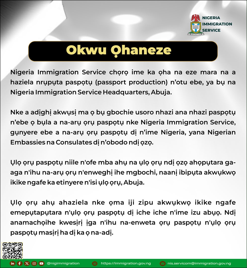 Abraham2095's tweet photo. The ongoing reforms by the Nigeria Immigration Service (NIS) are aimed at making passport services more secure, transparent, and efficient, ensuring a smoother and more reliable experience for all applicants.
Be well informed!! https://t.co/H76wlkzr1s