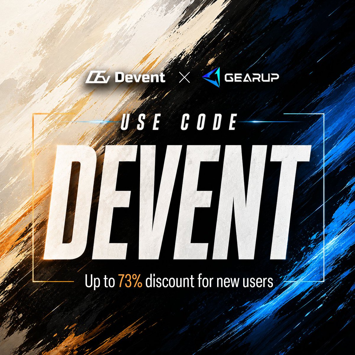 Devent_Esports's tweet photo. Use code Devent for up to 73% OFF.
(New users only)

🎁 Repost this post for a chance to win a 1-Year GearUP Membership.

One winner will be selected. We will message the winner through X dm. https://t.co/5aoPL8Em60