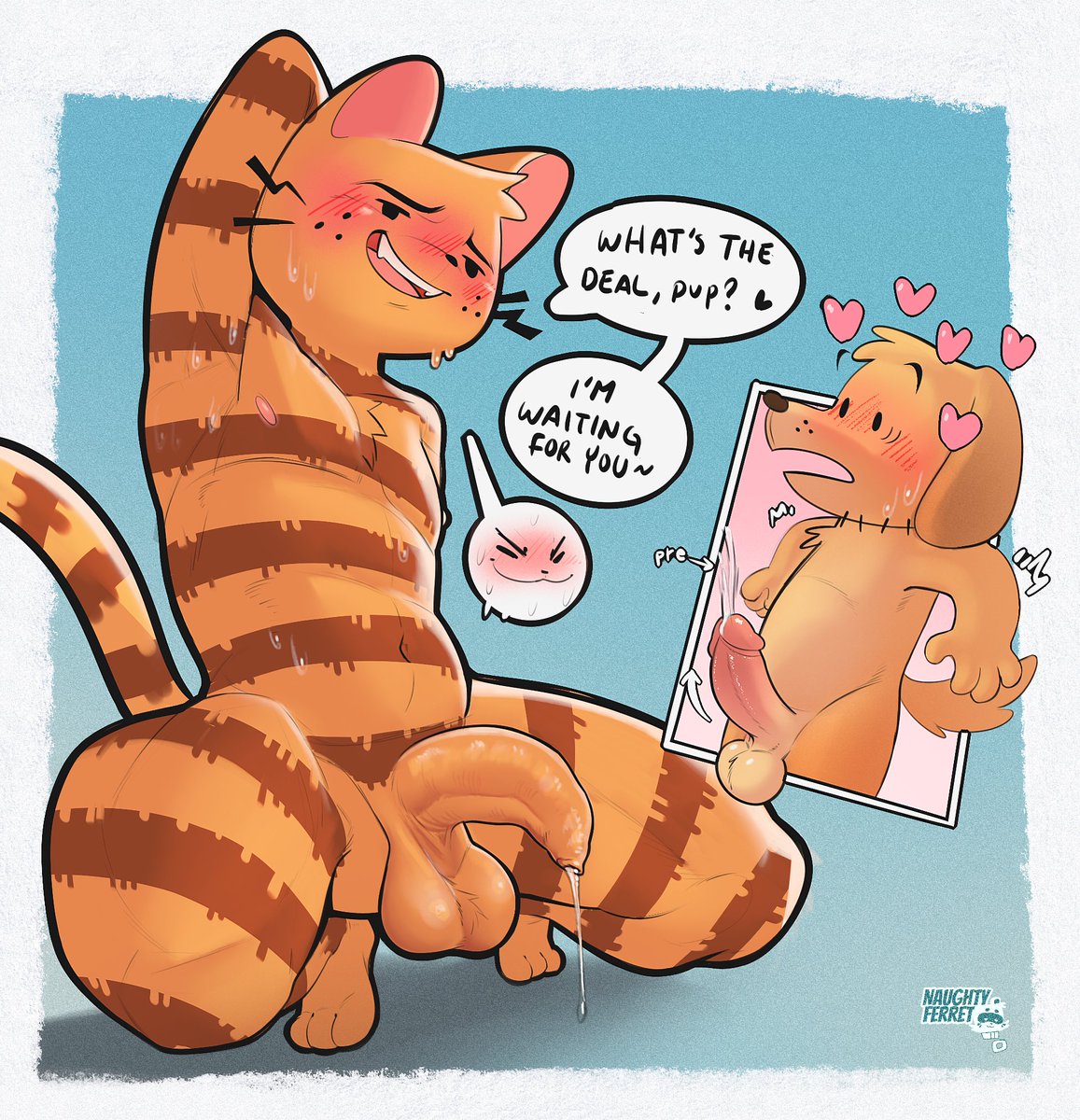 Naughty_Ferret's tweet photo. Seems like Petey loves tempting the police in so many different ways 💦 https://t.co/S0eoeCaJ0r