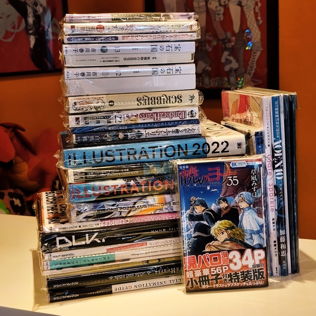 Usagi_ExpressFR's tweet photo. Après les CDs, nous venons d'ajouter tout un tas de nouveaux livres !
Passez un bon dimanche et à tout de suite ! 🐇

https://t.co/iuRBr1enLY https://t.co/ZCaLnY3Q0E