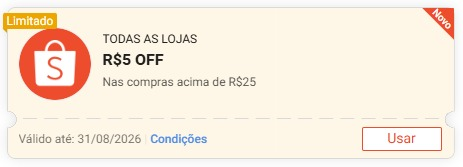 br_shopee's tweet photo. CUPOM SHOPEE
R$5 de desconto em R$25
4CH4D1NH0S
Resgate os cupons pelo link:
https://t.co/eoK6BmcD3y
https://t.co/eSaycGm26M

CUPONS SHOPEE: https://t.co/G9TBednOBn https://t.co/spTTEirFkX
