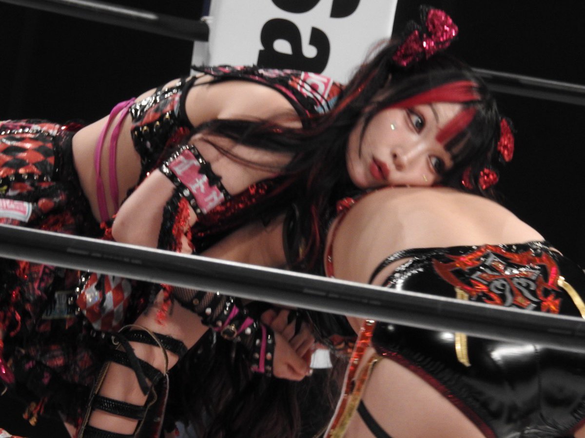 x1322vm's tweet photo. 初参戦で新技（？）みれた！！！

#STARDOM 
#伊藤麻希 https://t.co/adlS5xlwwy