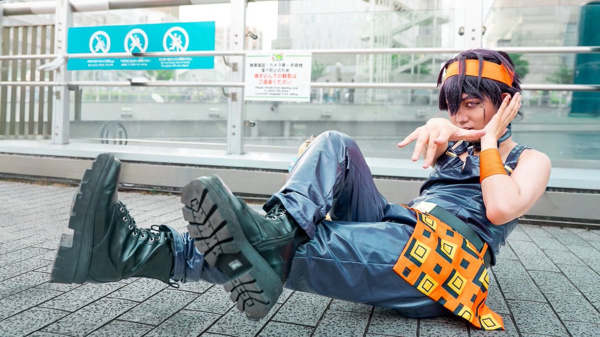 ka1_ka1_na's tweet photo. 🫧cosplay🍃

ョョ🍊 lv.3

📸 @_Simone_lens https://t.co/VrY5VhDOoy