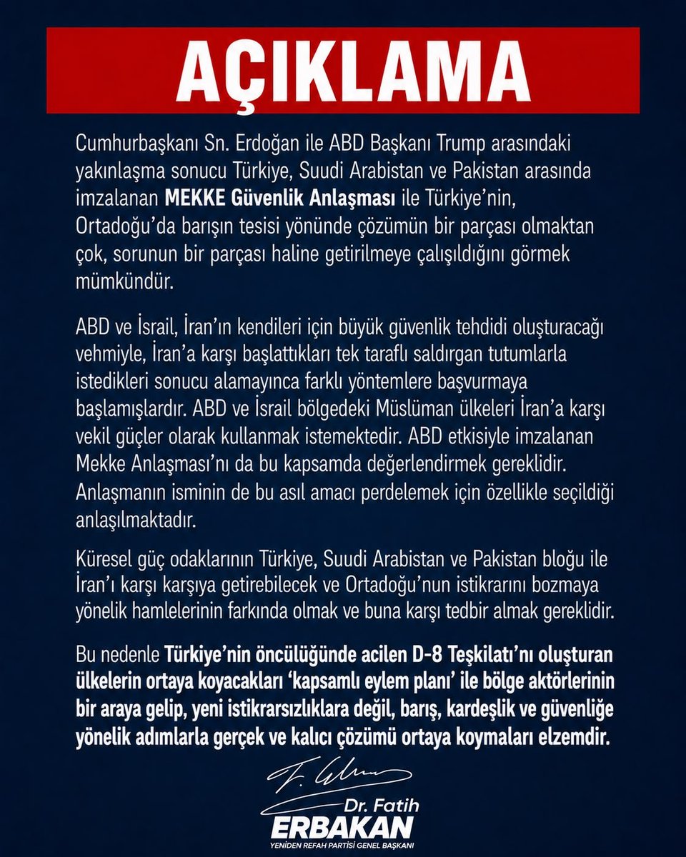 refahkadinblk's tweet photo. #FatihErbakan
#YenidenRefahPartisi
#YenidenRefah
#YenidenErbakan https://t.co/9Egxp5odNC
