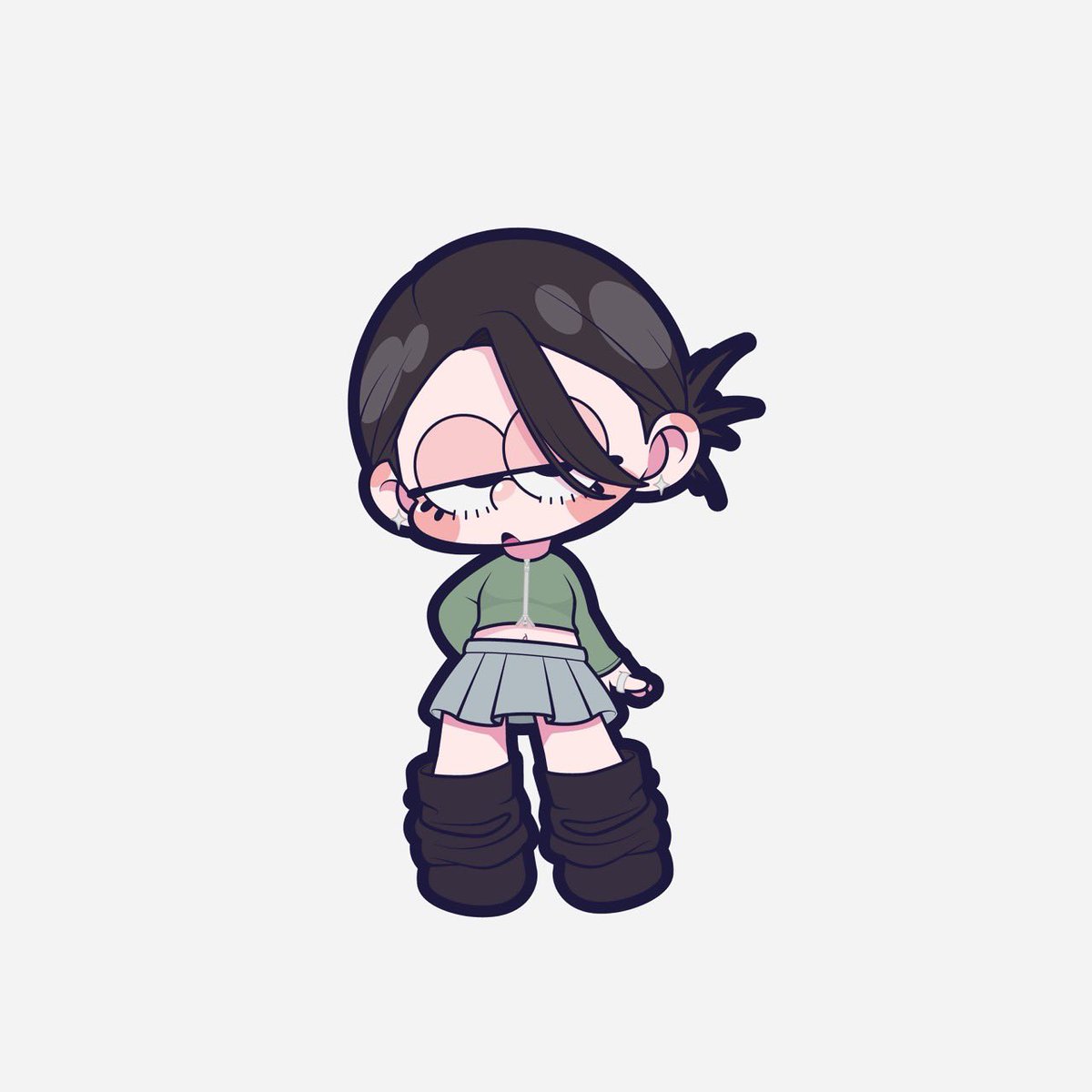CF_Ghost's tweet photo. WHICH FIT IS YOUR FAV?👗

#絵　#イラスト　#フリーアイコン　#1日1絵　#y2k　 #art https://t.co/Z1fWa47lPv