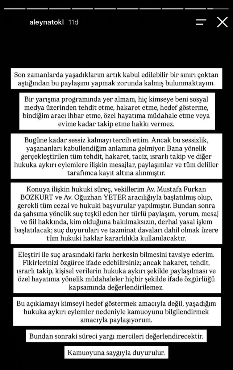 asenaTengri's tweet photo. Aleyna Toklu’nun bu yaşadığına hiç bir kadın boyun eğmemeli. Konu burada fancıkların şu ciddi olayda bile Cansın’ı hedef göstermeye çalışması değil. Böyle küçük hesapların asla kölesi olmayacağız!! Lütfen asıl amacınız tıpkı benim yaptığım gibi tehdit edilen bir kadını korumak ve desteklemek olsun. Burada bir kadın tehdit edilirken bile başka bir kadını harcayan kadınlardan bahsediyoruz. Aleynacım bu olayın asla peşini bırakma, seni tehdit eden herkes cezasını çekmeli. Kimse bu ülkede bir kadını tehdit edemez ve istemediği hiç bir şeye zorlayamaz. Arkandayız! Bu davayı çok yakından tekip edeceğime emin olabilirsiniz. #kısmetseolur