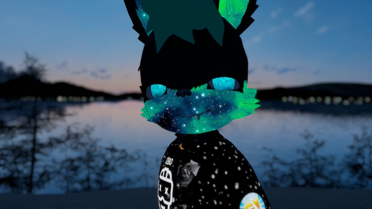 CVorox's tweet photo. The stars in the moonlight shine intensely, but your soul shines just as brightly! π°π#VRChat #Nanachi #Bunny #Zoichi https://t.co/U7m8BjrrGZ