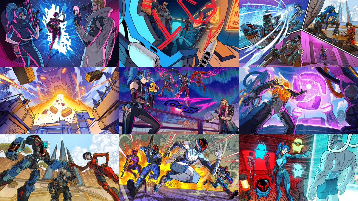 Derpens23's tweet photo. taking a moment to appreciate some of the amazing chapter 7 story loading screens by afu chan! https://t.co/z6gHBRcCy5