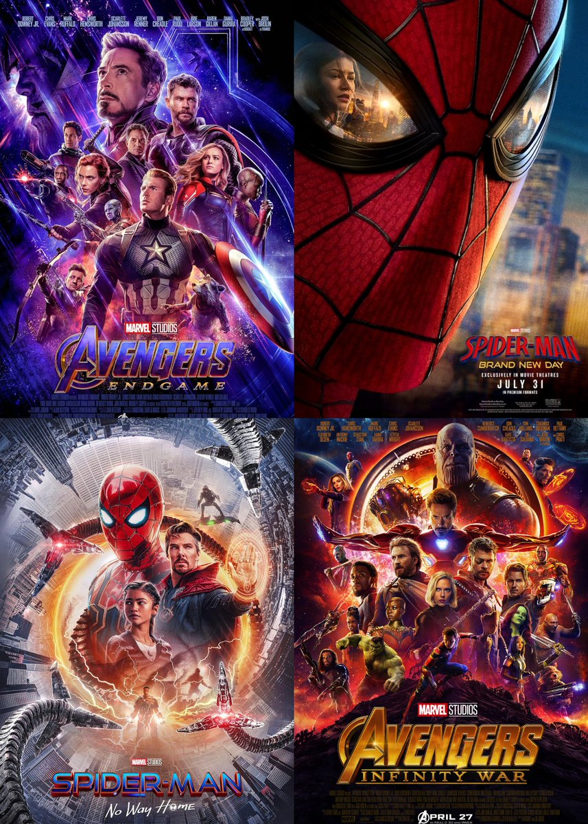 Rap's tweet photo. Tom Holland has now starred in all FOUR of the biggest global opening weekends in box office history‼️

He &amp; Jacob Batalon are the first actors ever to achieve this 🤯 https://t.co/CqsPwBiPCh