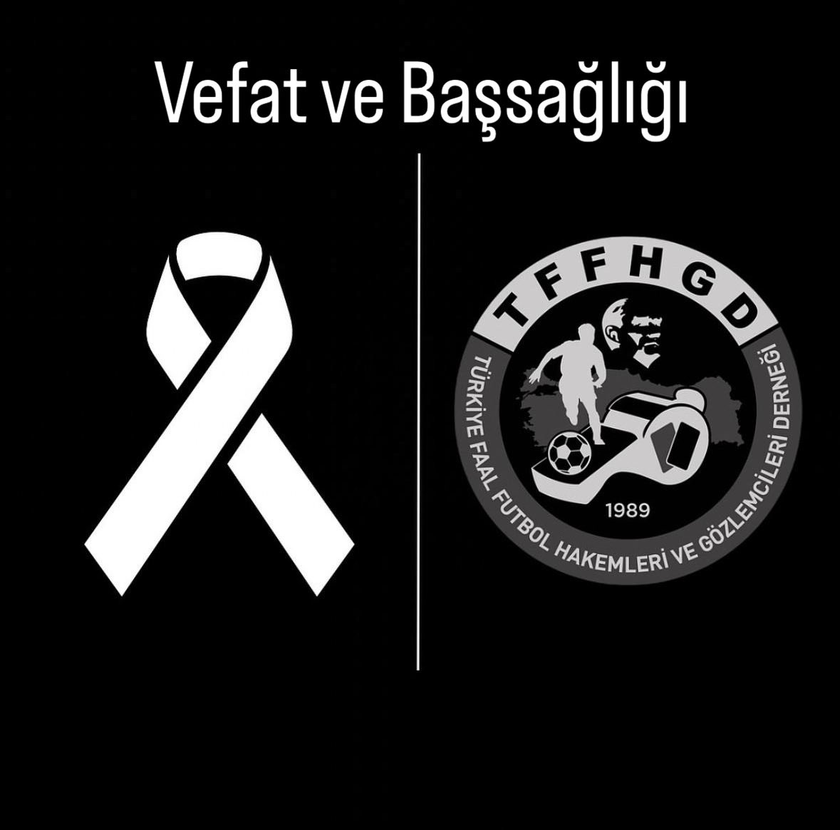 TFFHGD_Resmi's tweet photo. Eski klasman hakemlerimizden Hakan Ergin’in elim bir hadise sonucu vefat ettiğini derin bir üzüntüyle öğrenmiş bulunmaktayız.

Merhum Hakan Ergin’e Allah’tan rahmet; başta Zonguldak hakem camiamız olmak üzere ailesine, sevenlerine ve tüm hakem camiamıza sabır ve başsağlığı diliyoruz.