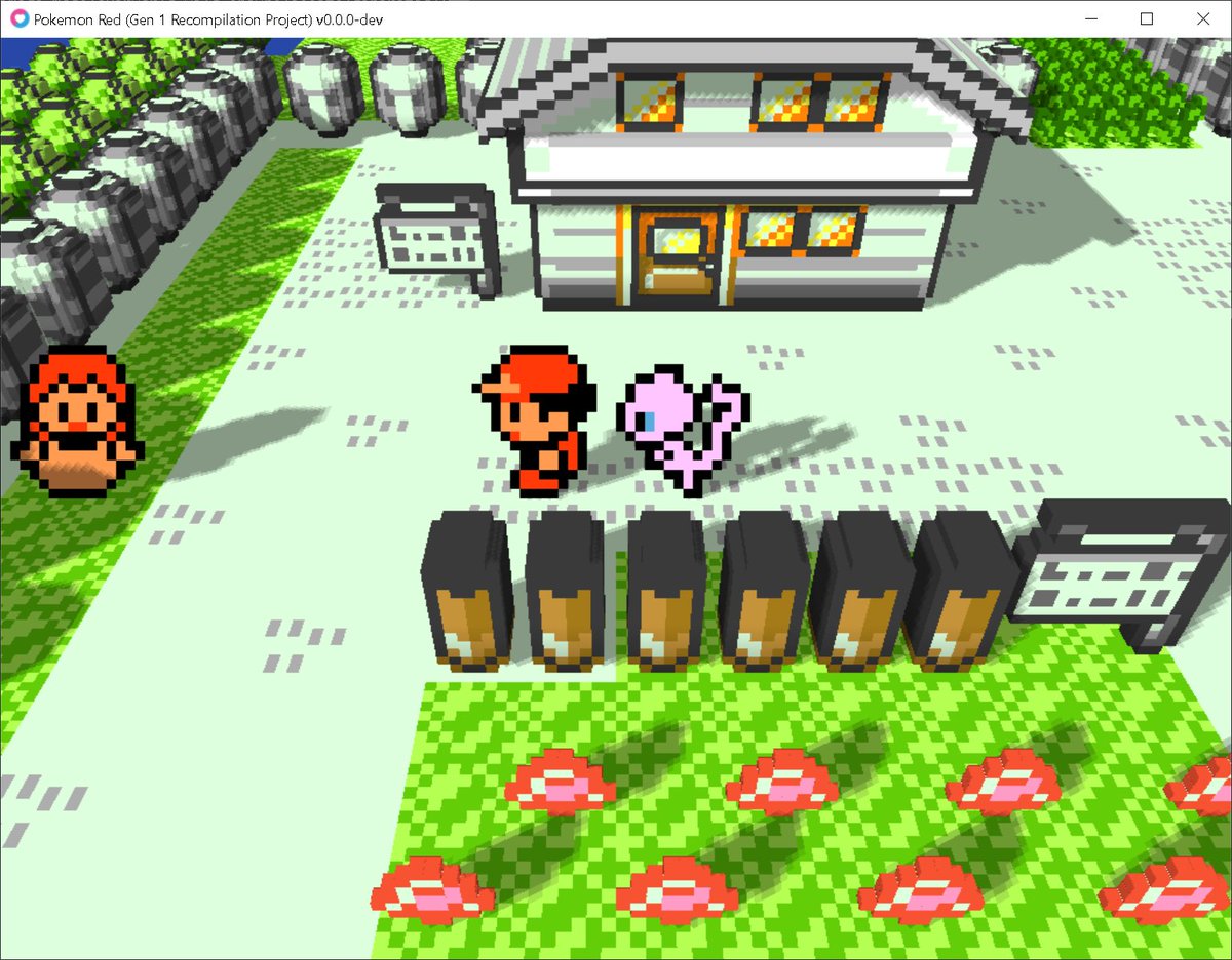 BressonJohnny's tweet photo. I’m testing Gen1Recomp with the Wilds of Kanto and Dramatic Shape mods: Pokémon appear directly in the overworld, the world is fully 3D, and even the battles use Pokémon Stadium models. It’s an absolute blast! 🤩
#Gen1Recomp #Pokemon #PokemonStadium #WildsOfKanto #DramaticShape #PokemonMods