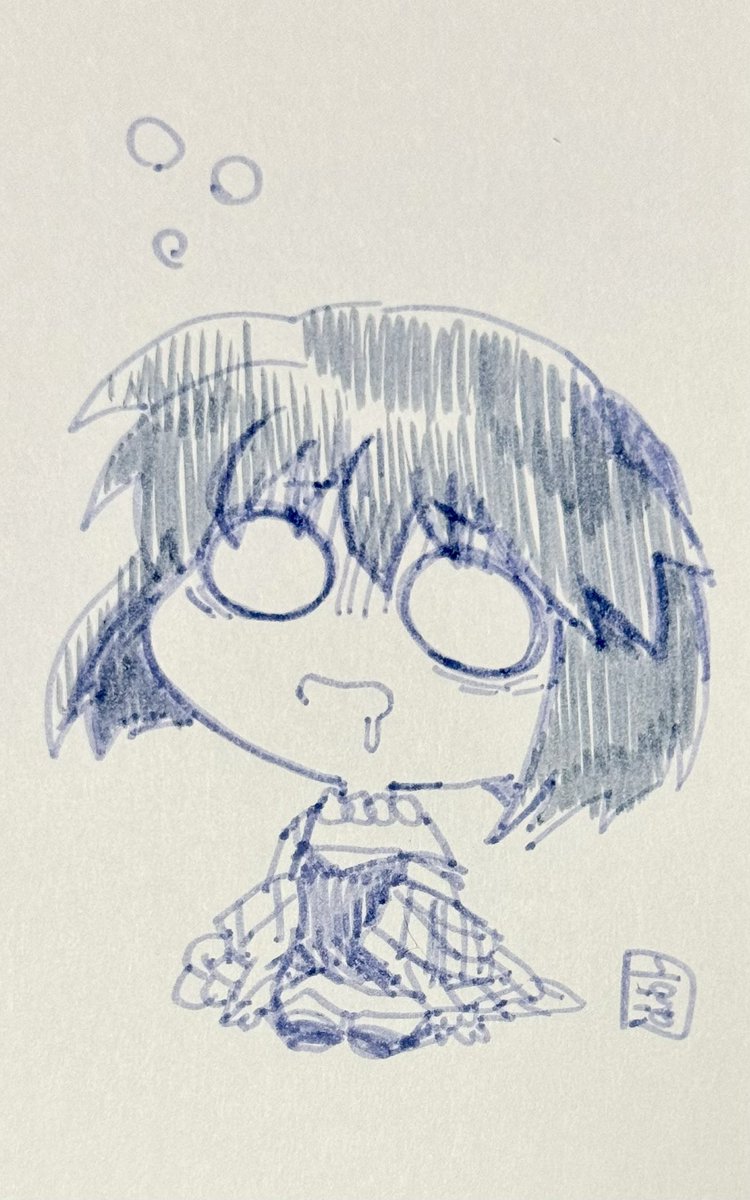 ikejun_now's tweet photo. 1461日目のアナログイラストはKanonの美坂栞です。 https://t.co/VkmqocLpSq