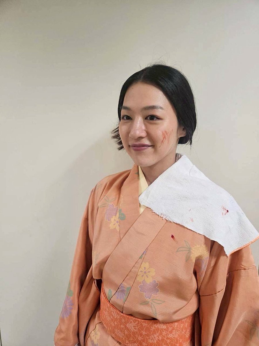morine_84's tweet photo. 大河ドラマ「#豊臣兄弟！」
第30回『清須会議』
侍女役として、大暴れさせていただきました🔥⚔️
ありがとうございました。

錚々たる俳優の皆さまとご一緒させていただき、芝居への向き合い方や現場での佇まいから、沢山のことを学ばせていただきました。
この経験を糧に、とことん頑張ります。 https://t.co/7WHt1UpwDj