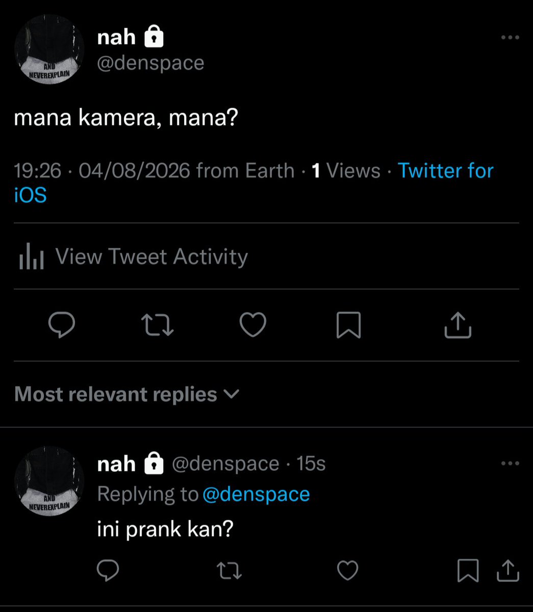 woonithiphop's tweet photo. prank kah https://t.co/vA4OieBXTP