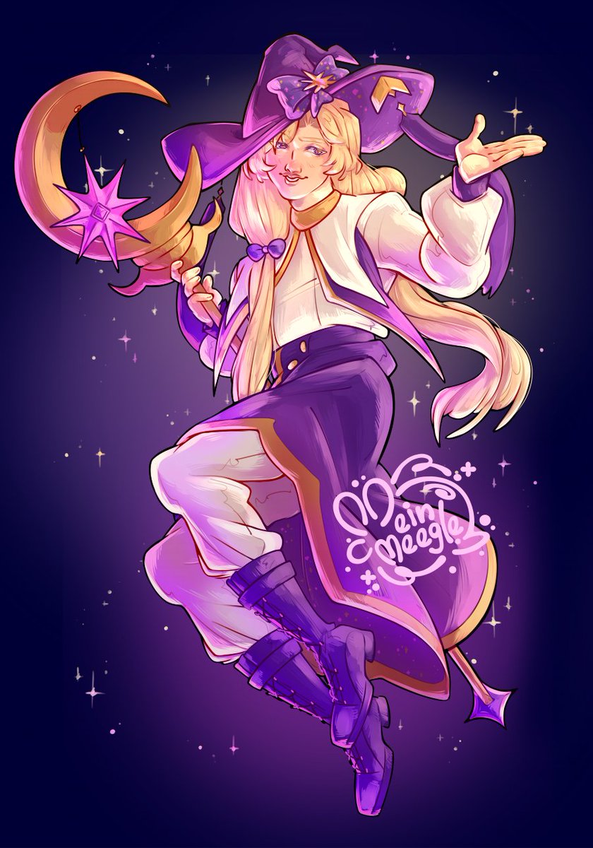 einmeegle's tweet photo. our beloved cosmic wizard &amp; procrastinator 

(for @SaintCinderVT) https://t.co/r3R8O9fAVZ