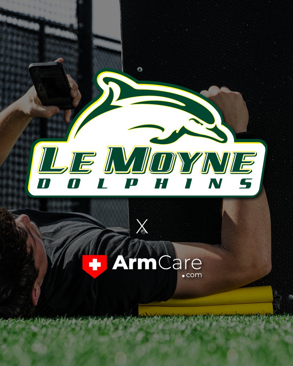 ArmCarecom's tweet photo. Excited to welcome @LeMoyneBaseball to the ArmCare family! 

The Dolphins are entering their third season at the D1 level and their first with ArmCare. We're excited to support the program as they continue building at the D1 level and invest in the health, development and performance of their athletes.

Can't wait to see what this group accomplishes this season!