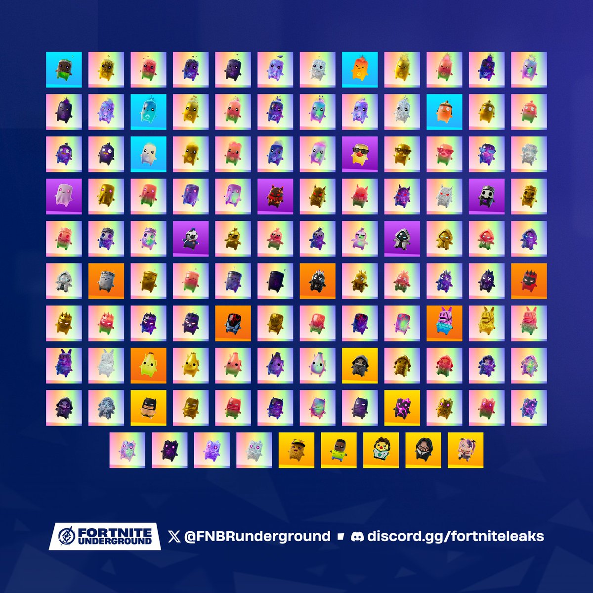 FNBRunderground's tweet photo. ICYMI - All 117 C7S3 Sprites are now available in #Fortnite ✨ 

You have until August 20 to extract and master all of them. There will be bonus drop rate days, Power Hours, and Quests over the remainder of the Season to help players complete their Sprite Mastery Pod Back Bling. https://t.co/hZeVv94q1f