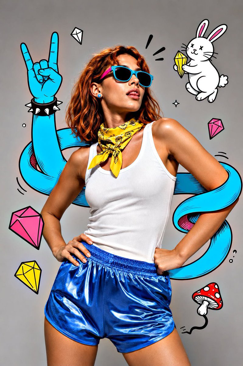 Mixed Media Fashion Studio Art