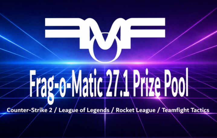 FoMLan's tweet photo. Frag-o-Matic 27.1 – Official Prize Pool Announcement

The prize money for Frag-o-Matic 27.1 has been confirmed! Both Pro and Challenger tournaments will feature solid cash rewards for the top players and teams. Check out the full breakdown below 👇

Counter-Strike 2 (Pro Tournament)

Standard Prize Pool
🥇 1st: €750
🥈 2nd: €450
🥉 3rd: €300
Total: €1500

If 24 or more teams participate
🥇 1st: €875
🥈 2nd: €525
🥉 3rd: €350
Total: €1750

League of Legends (Pro Tournament)

Standard Prize Pool
🥇 1st: €500
🥈 2nd: €300
🥉 3rd: €200
Total: €1000

If 16 or more teams participate
🥇 1st: €625
🥈 2nd: €375
🥉 3rd: €250
Total: €1250

Rocket League (Challenger Tournament)

Standard Prize Pool
🥇 1st: €270

If 12 or more teams participate
🥇 1st: €345

Teamfight Tactics (Challenger Tournament)
You can compete in both TFT and League of Legends!

Standard Prize Pool
🥇 1st: €90

If 36 or more players participate
🥇 1st: €115

🎟️ Get your tickets now!
Secure your spot for Frag-o-Matic 27.1 via the official webshop: 👉 https://t.co/9TbxbDDzqk