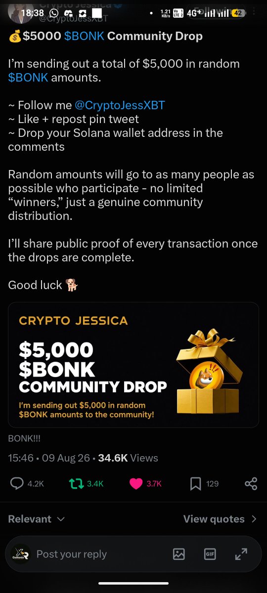 0xRonix's tweet photo. @CryptoJessXBT @bonk_inu 9y2Pmhepi3EnRY4wcznb7dokjrFmAfNqkgnTCJvbXeLU https://t.co/r3GoCyiE6L