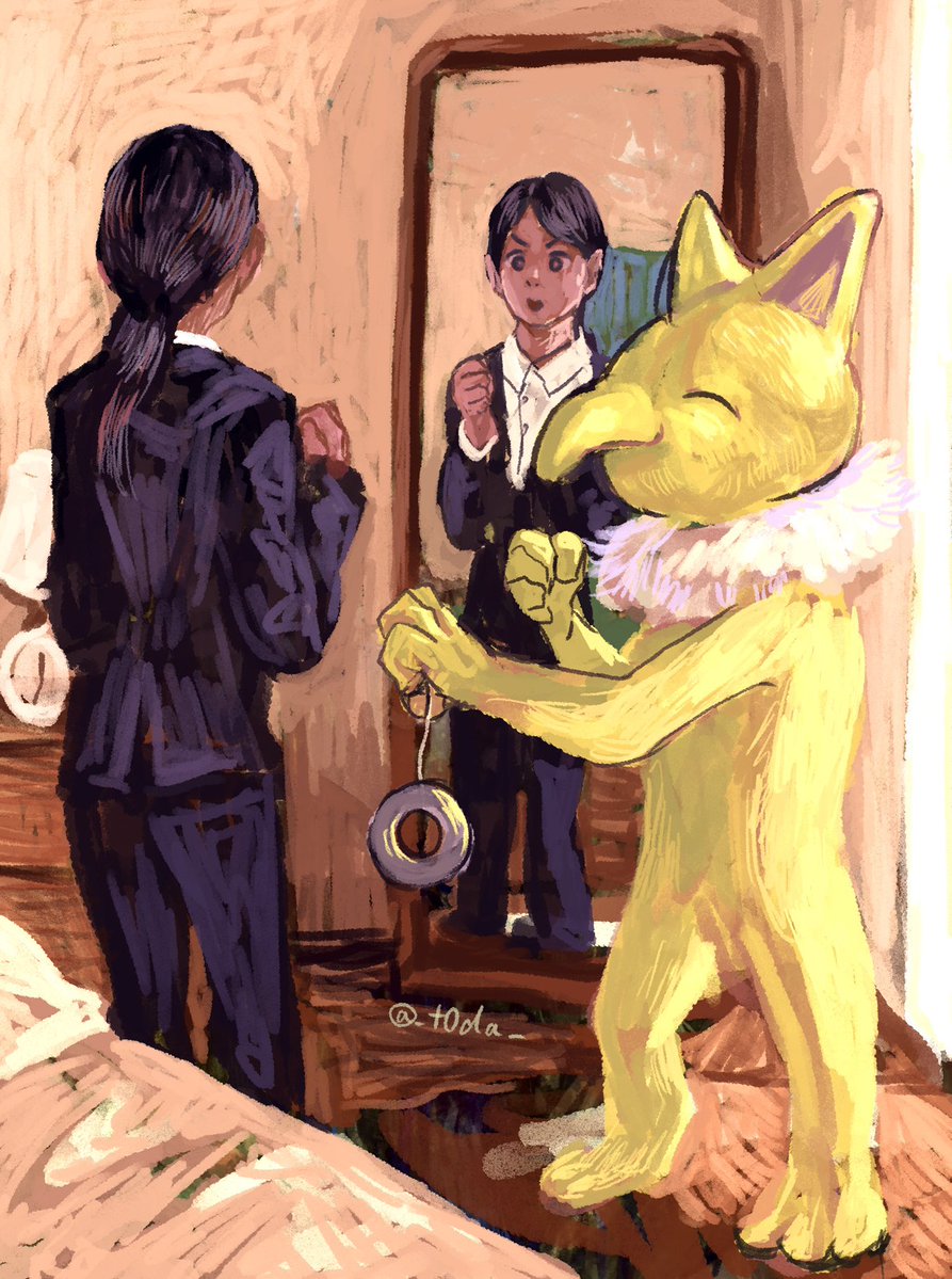 _t0da_'s tweet photo. #ポケモンイラスト
「…私は本番に強い！面接に落ちてもその会社に合わなかっただけで、全部を否定されたわけじゃない！人と比べて必要以上に落ち込まない！
よし、ありがと！いってきます！！」
『真心の催眠術』 https://t.co/FCmFbuCPdS