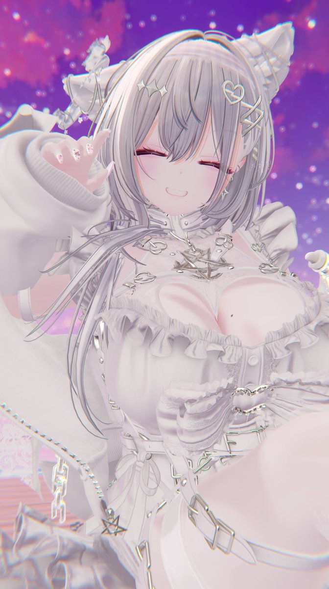 LycaSis_VRC_'s tweet photo. お～はよん♪

#VRChat #Kumaly3D https://t.co/C0FhSaSFZW