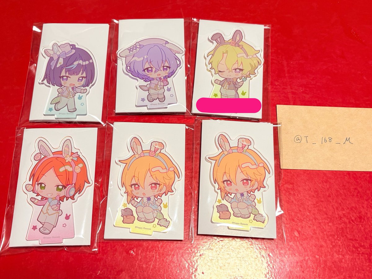 T_168_M's tweet photo. 【交換】あんスタ アニカフェ アクスタ コロッタ イースター

求→アクスタ 光・ライカ1・みか1
        コロッタ ライカ
        スタフォニアクスタ
         (光・ライカ・みか各1)

譲→下記のもの
(線が引かれているのものはみかと交換のみ)

検索からでもお気軽にお声がけ下さい❀.*･ﾟ https://t.co/yMDkkeI6Ho