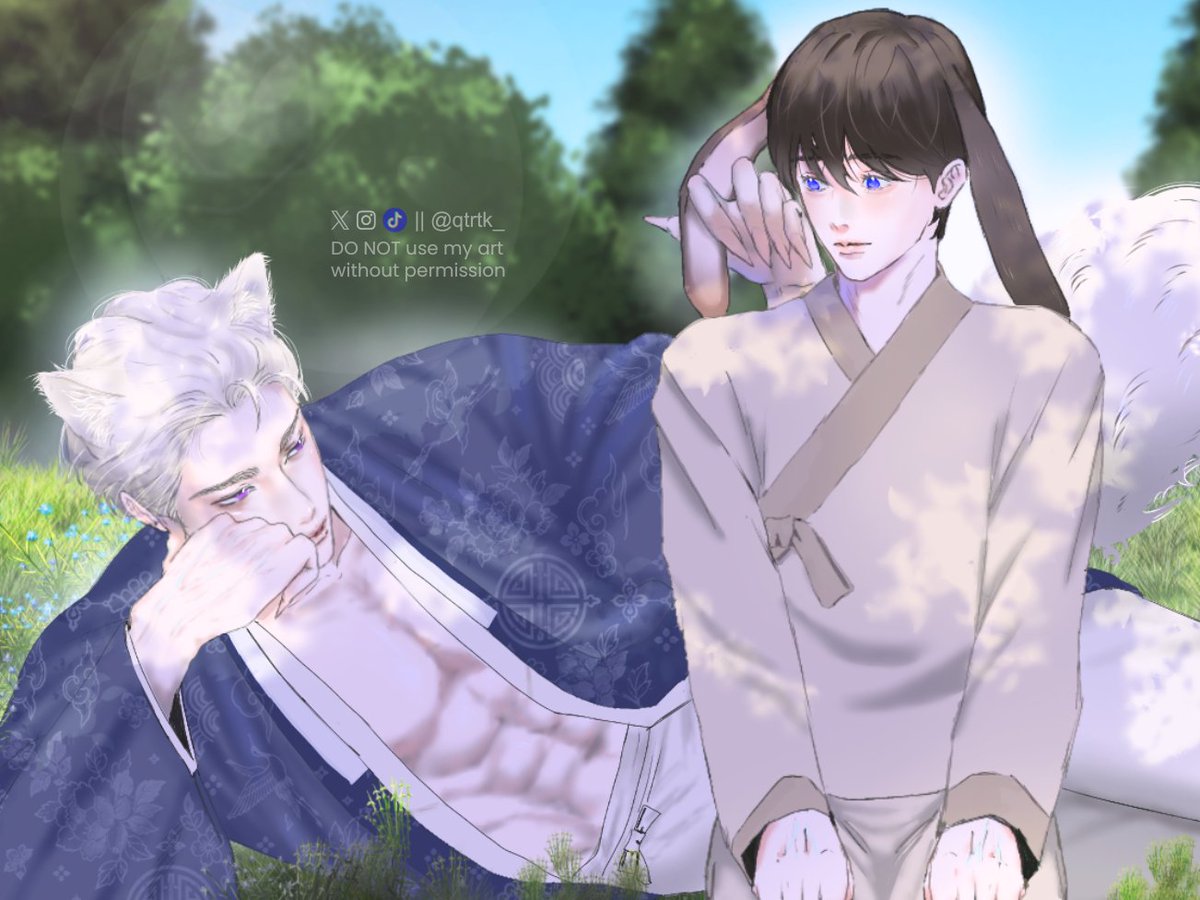 qtrtk_'s tweet photo. AshKoi Wolf x Bunny AU🐺🐰 https://t.co/K5qNw3PMhU