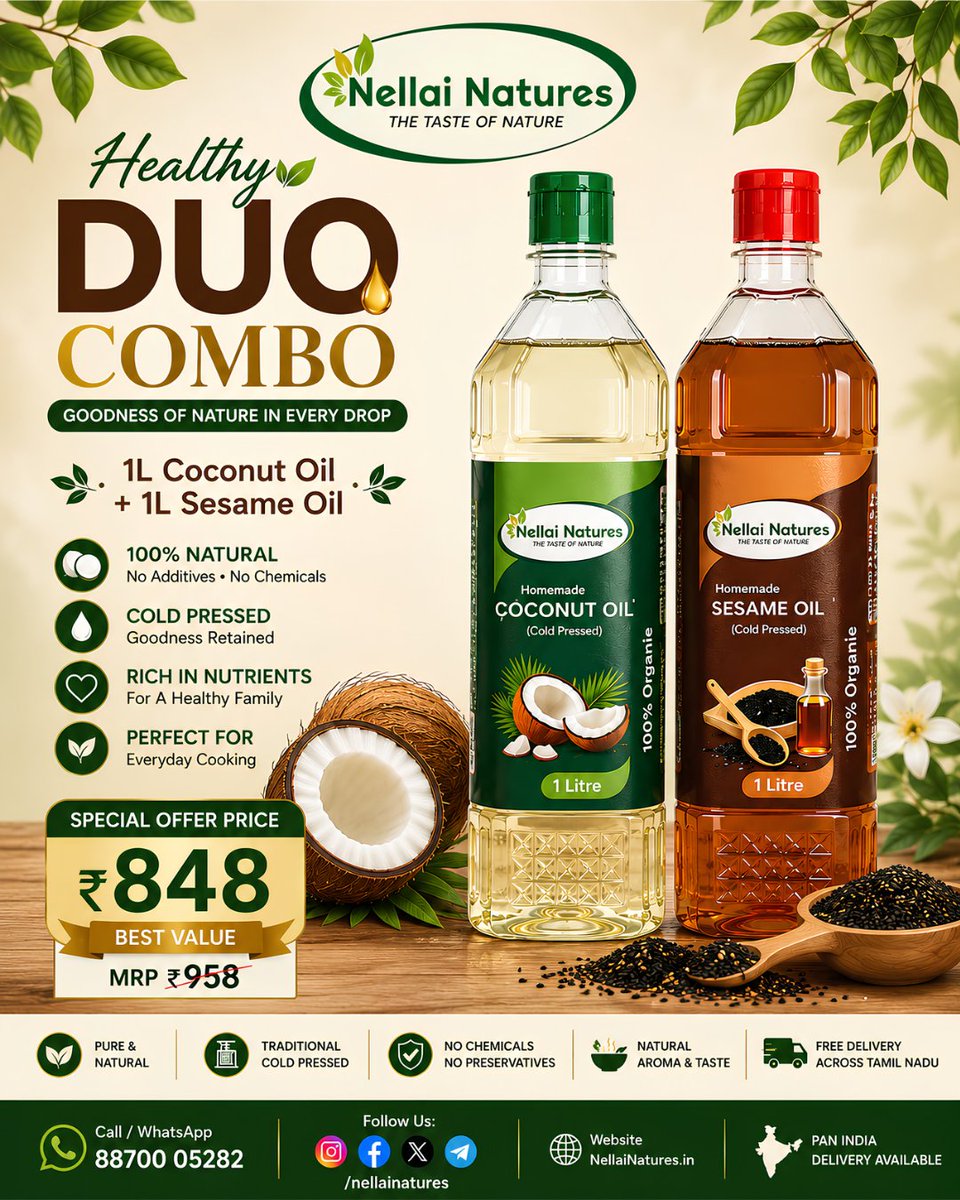nellainatures's tweet photo. (2/3) More combo offers and healthy cooking bundles for every family. https://t.co/d0md39OHTj