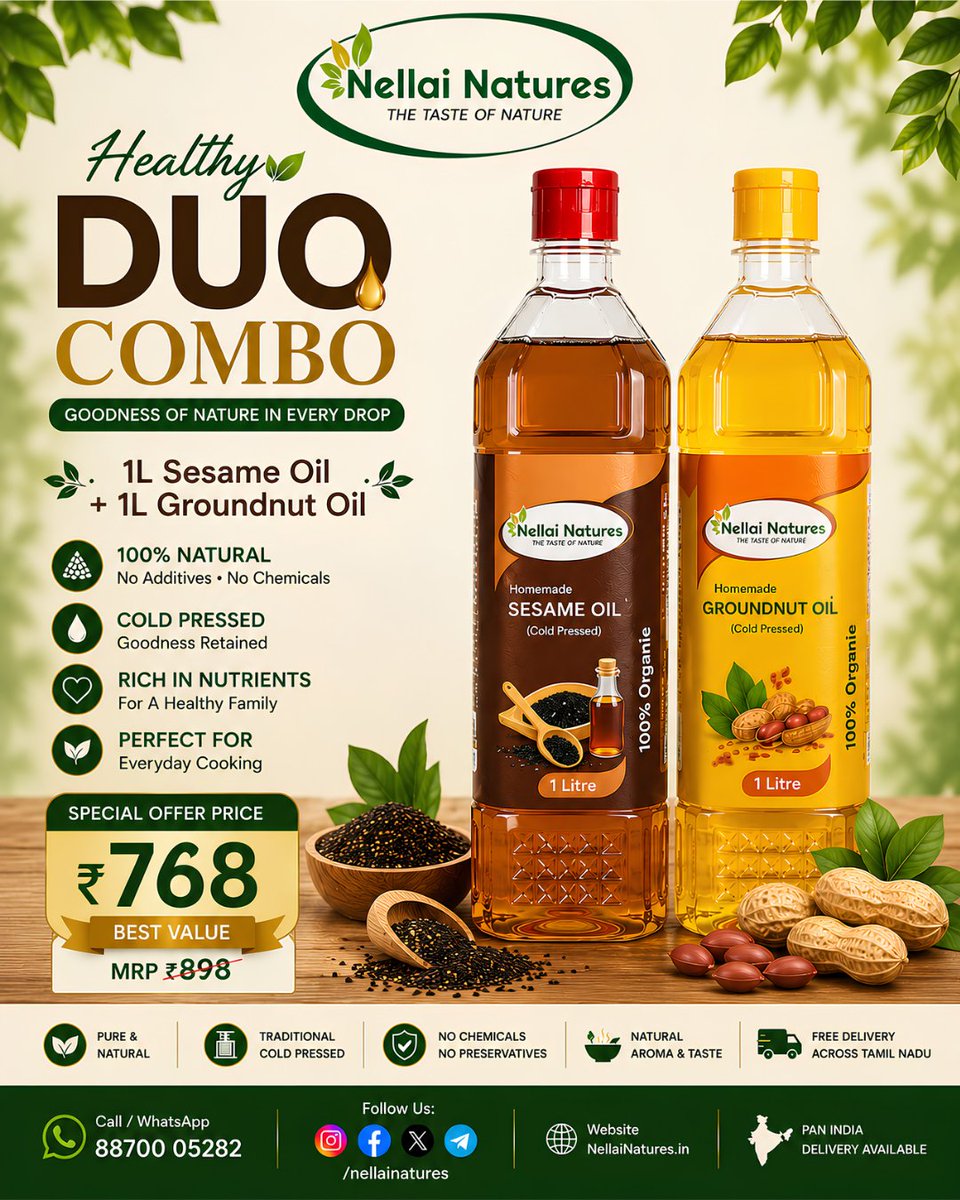 nellainatures's tweet photo. (2/3) More combo offers and healthy cooking bundles for every family. https://t.co/d0md39OHTj