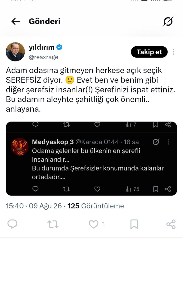 Karaca_0144's tweet photo. Bu Odalarda gezen Herkes ŞEREFLİ insanlardır.. İnsanlara Şerefsizdir diyenler Şeref Yoksunu Şerefsizdir....
@reaxrage https://t.co/svoyhiPw5W