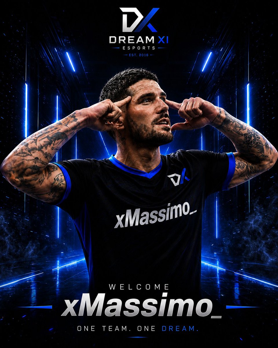 FC_DreamTeam_'s tweet photo. 📢 IT’S OFFICIAL
@xMassimo__ is now dreaming with us.
One Team. One Dream. 💙
#WeHaveADream #GoDreamers https://t.co/RsLROc30KA