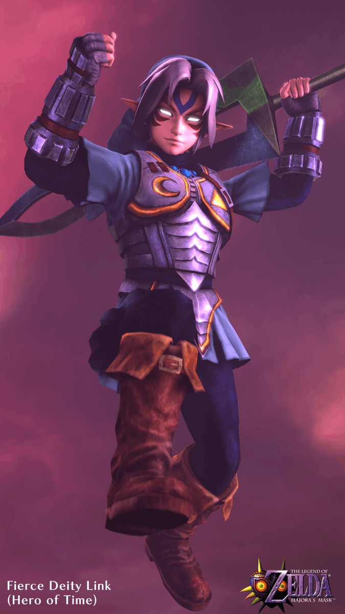 001American's tweet photo. The only Link that became a wrathful god for a time.
#TheLegendofZelda #MajorasMask #link #fiercedeity #zeldafanart https://t.co/w1aUCiRnkv