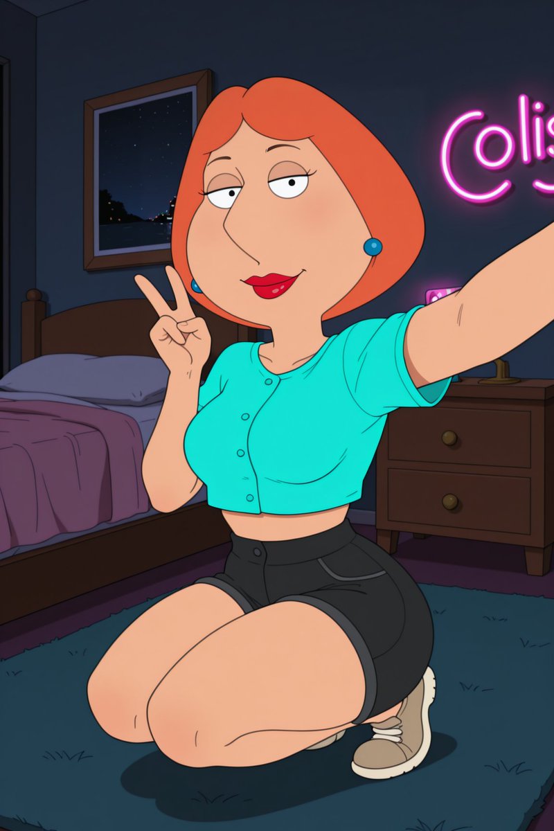 FantasyFrameAI's tweet photo. Lois Griffin SFW https://t.co/73Ls0SYWzW