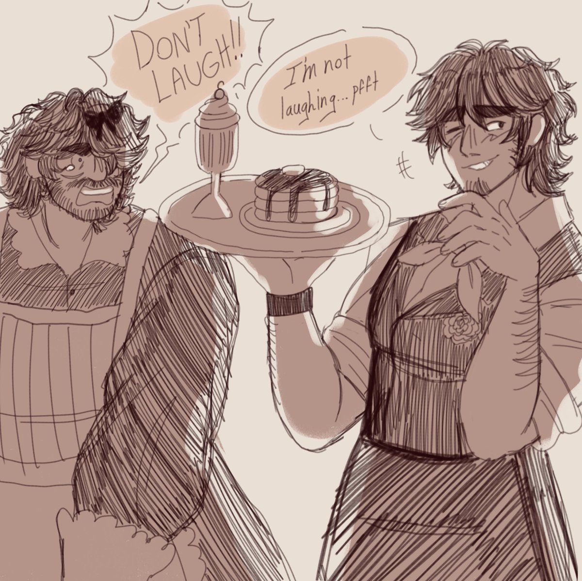 reireisushi's tweet photo. Silly little bonus comic 💕
.
.
.
[[tags]] #charlesholt #albertwayne #idvcharles #idvalbert #idvaeroplanist #identityv #idv https://t.co/S1zUCHeBGU