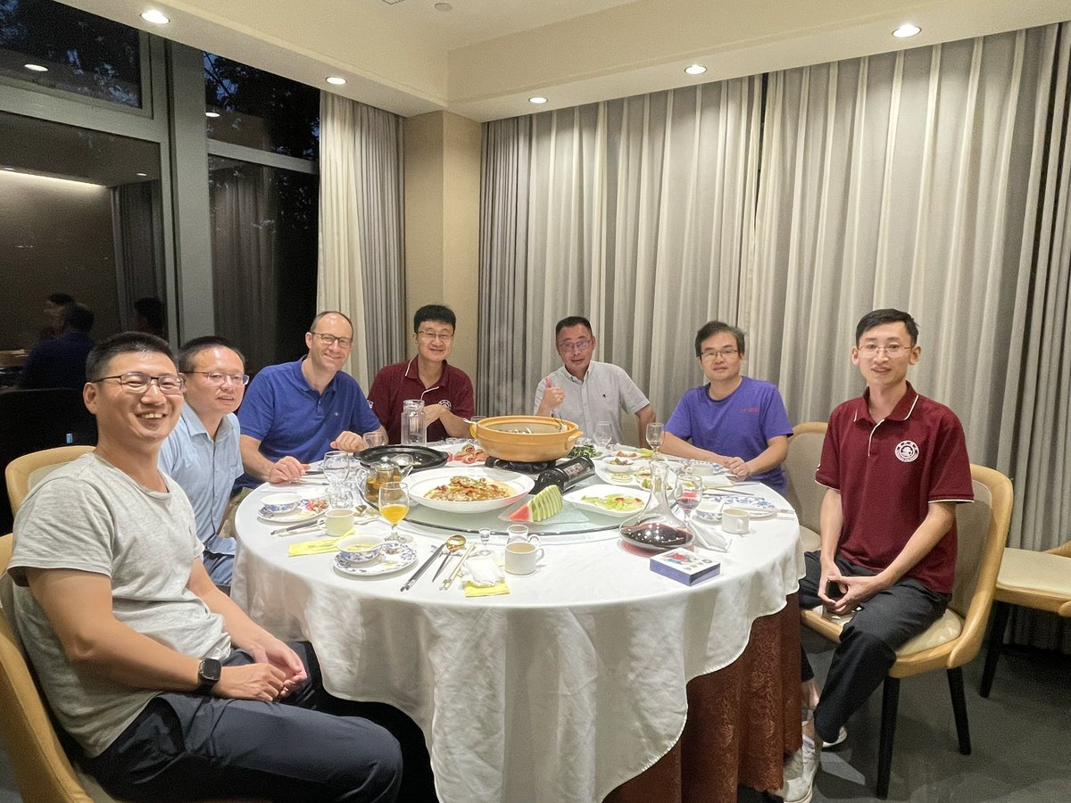 WerzLab's tweet photo. Thanks to Yang Li (Chongqing), Tao Shen (Jiao Tong University Shanghai) and Jun Zheng (East China University of Science and Technology) for hosting me that nicely @WerzLab @FreiburgChem @FreiburgChem during this lecture tour before heading to ISNA-21 in Beijing https://t.co/jBrcj1f7Lr