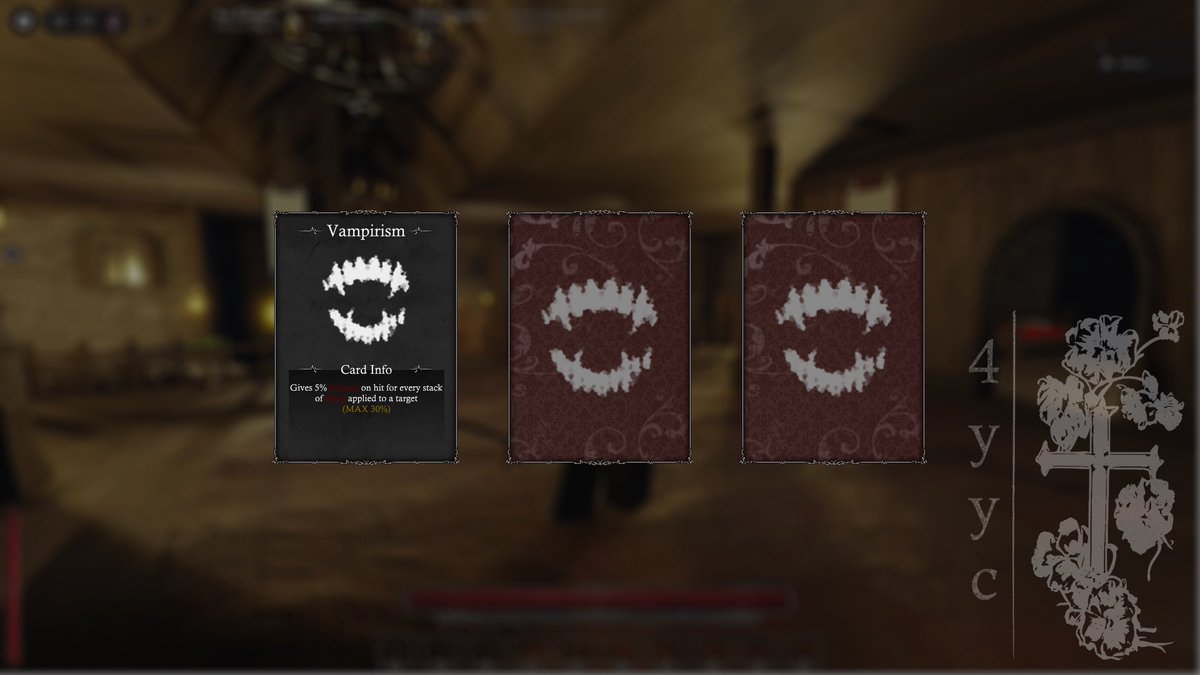 4yyc4's tweet photo. Castlevania vampire talent cards
#RobloxDev #ROBLOX #roblox #UserInterface #RobloxUI #robloxGFX #robloxart #pixelart #RobloxStudio #deepwoken #RTC https://t.co/GLz4G4cWzV