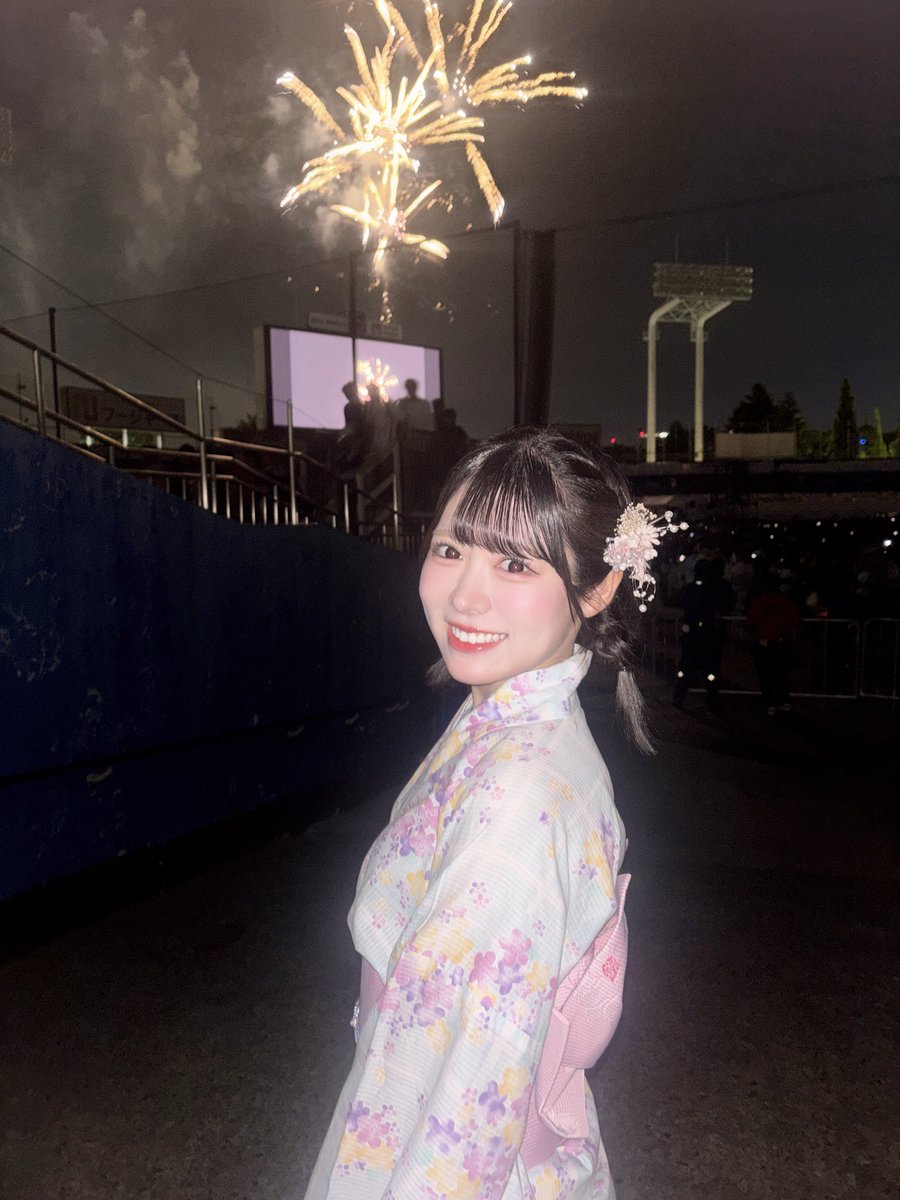 onishi_aoi's tweet photo. 綺麗だったね(⸝⸝ᵒ̴̶̷ ᵒ̴̶̷⸝⸝)🎇🌟🩷 https://t.co/i1ASetyAYi