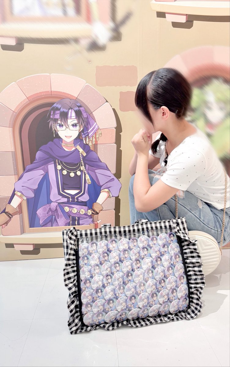 m11_06_'s tweet photo. ✩@DnQ_cp ✩@mofukun_cp ✩

サンドレア入国してきたよ❣️
入った瞬間世界観がめーちゃ伝わってきて楽しかったよ👏🏻💕  

パネルの落書きヒゲ書いてて可愛かったしめがねいつもと違うのかっこよかったよ🫶🏻︎

#からぴち #どぬく #もふくん #アラぴちナイト https://t.co/g3JX4H7le5