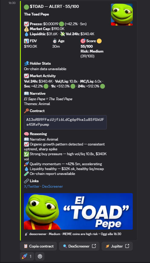 UnknownKeeff's tweet photo. @100xgemfinder my bot  called it at 190k https://t.co/nEUNqkbc6n