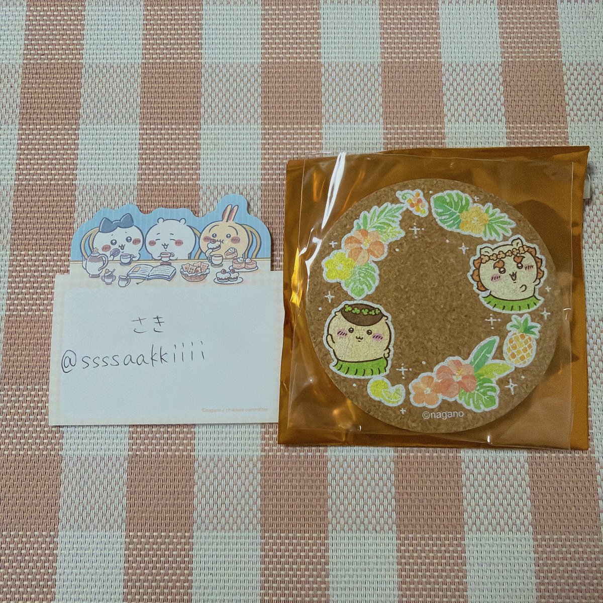 ssssaakkiiii's tweet photo. 映画ちいかわ トレーディングコースター

譲 くりまんじゅう＆シーサー

求 ちいかわ＆うさぎ

名古屋手渡し or 郵送希望です。
検索からでもお気軽にお声掛けください。
よろしくお願いいたします🙇‍♀️ https://t.co/MZFLNg96BL