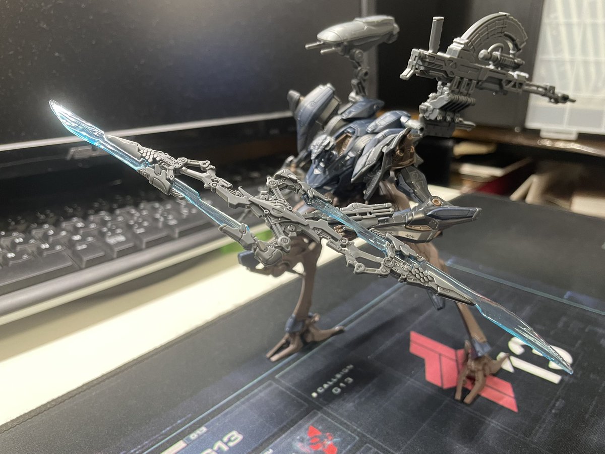 YN0335ww's tweet photo. スティールヘイズ作ってた
戦友カッコ良すぎない？ https://t.co/oKsyH6ouCi